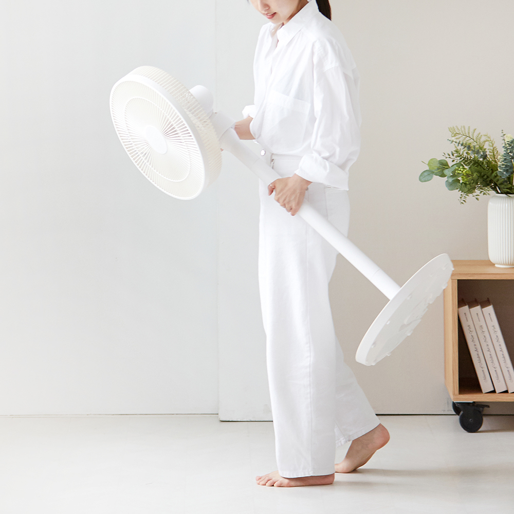 르젠 무선 앱연동 BLDC 입체회전 써큘레이터 선풍기 CZ [화이트](Lezen Wireless App-Connected BLDC 3D Rotating Circulator Fan CZ [White]) - 2