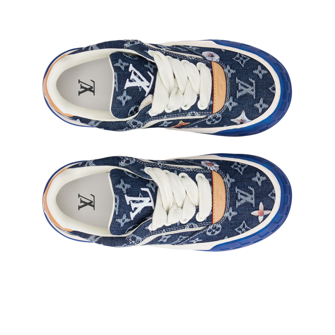 루이비통 LV 틸티드 스니커즈 블루(Louis Vuitton LV Tilted Sneakers Blue) - 2