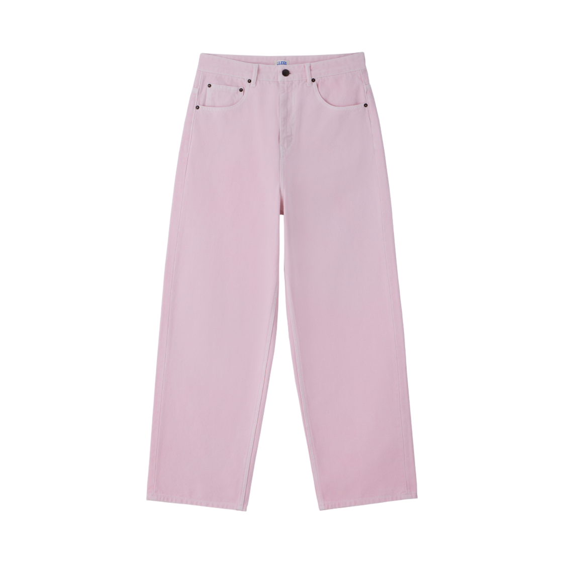 LL26SDPT001PK LLEGE Classic Skater Denim Baby Pink