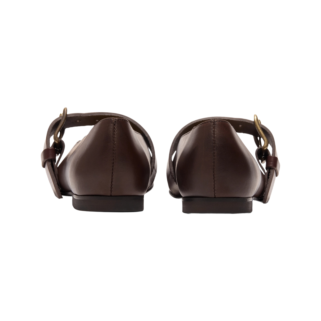 오니츠카 타이거 타이거 발레리나 스터드 브라운 스톰 퓨어 골드(Onitsuka Tiger Tiger Ballerina Studs Brown Storm Pure Gold) - 3