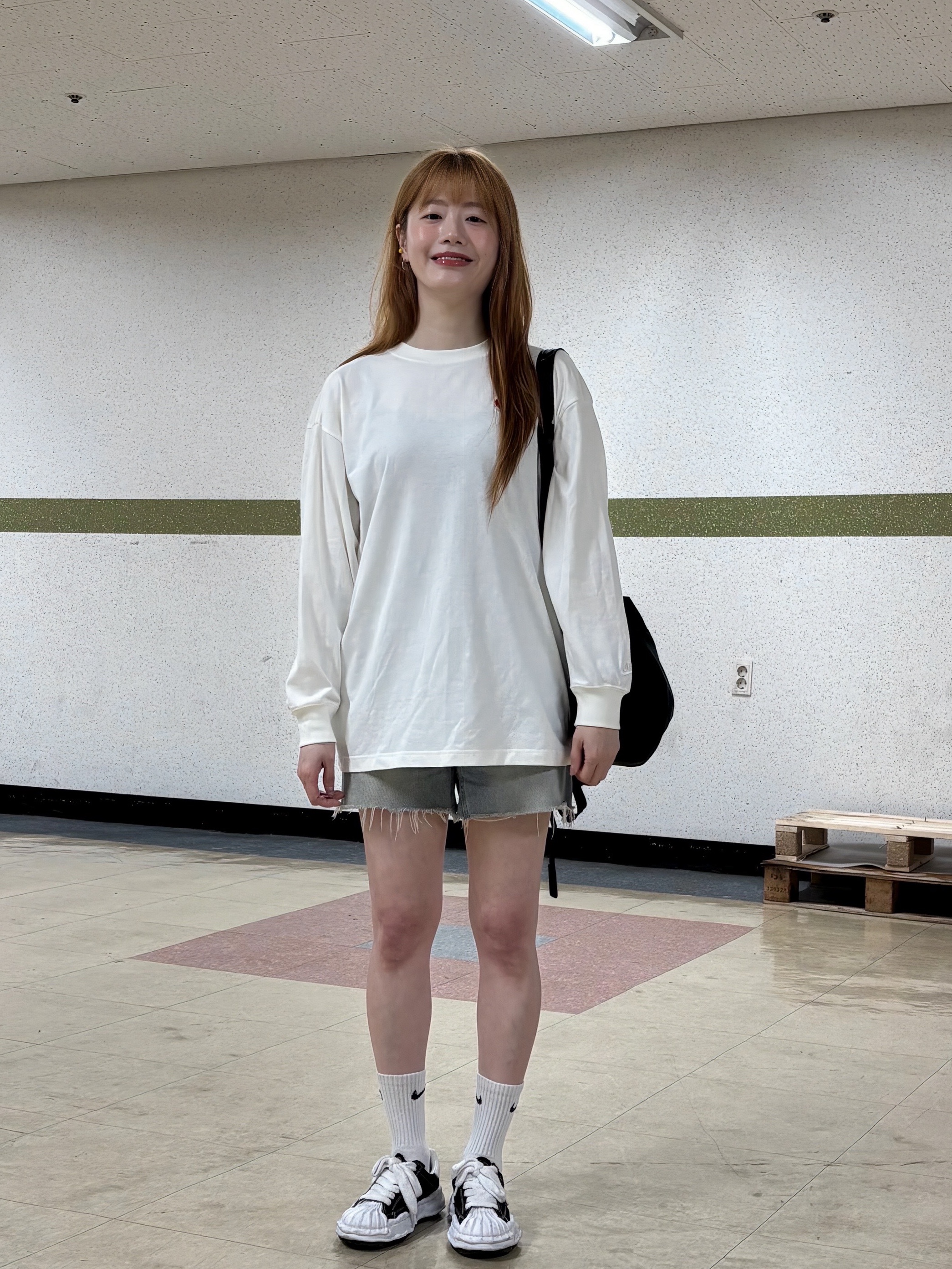 Maison Mihara Yasuhiro Blakey OG Sole Canvas Low-top Sneakers Black White, Human Made Heart Rubber Key Chain Blue 착용 스타일 - 7