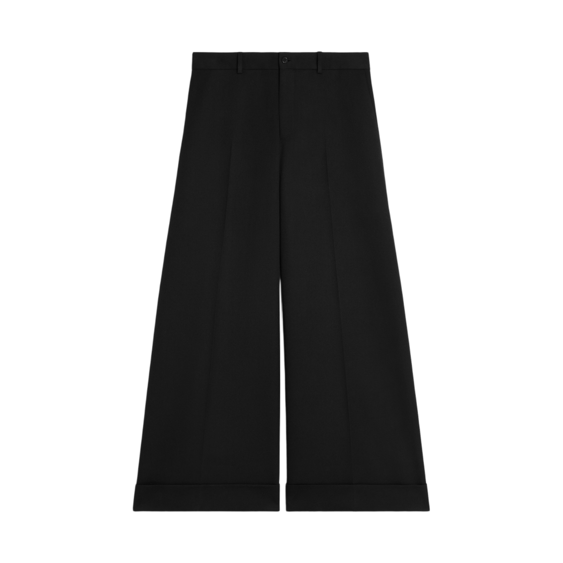 셀린느 도크 트라우저 울 앤 모헤어 개버딘 블랙(Celine Dock Trousers in Wool and Mohair Gabardine Black)