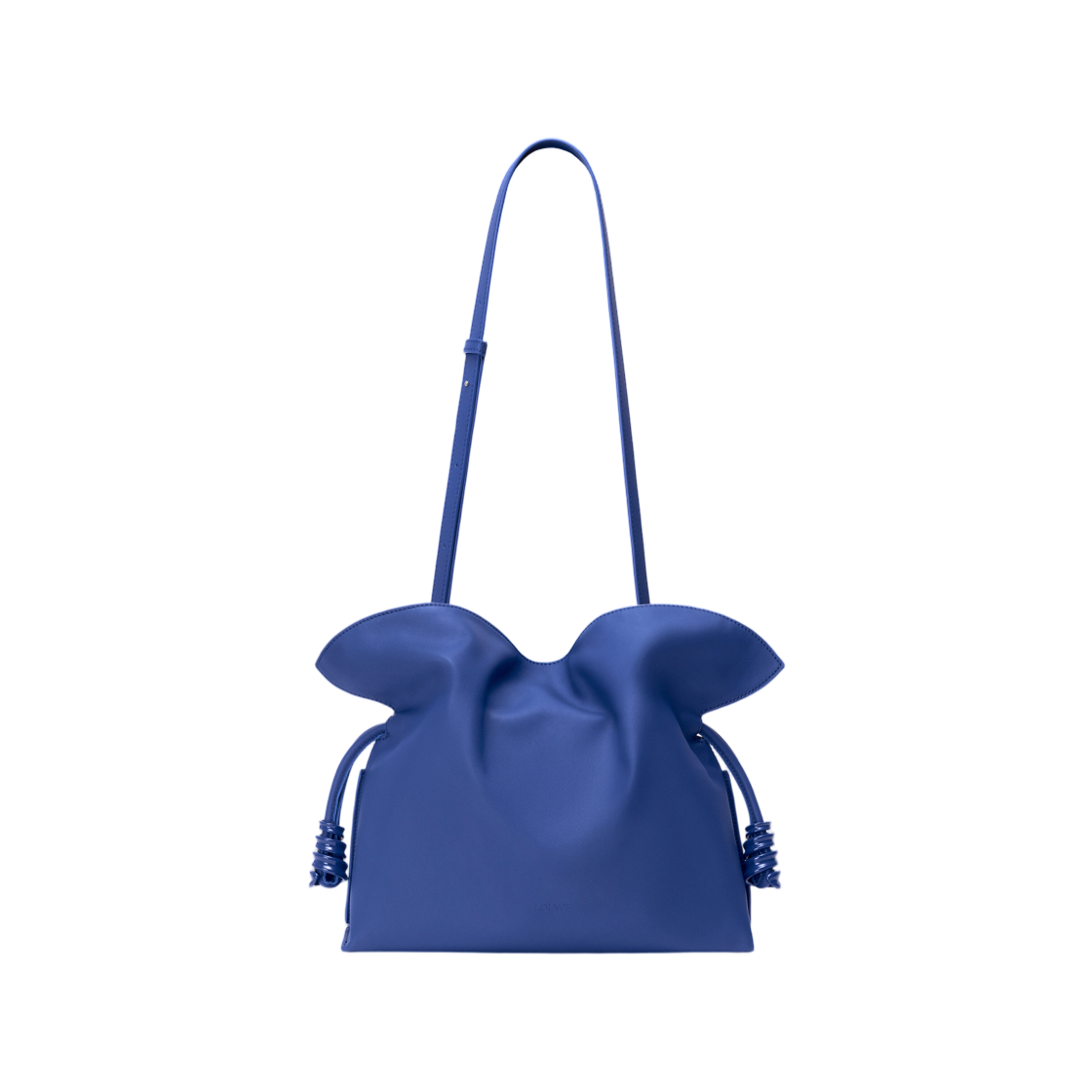 로에베 미디움 코일 플라멘코 클러치 나파 카프스킨 스텔라 블루(Loewe Medium Coil Flamenco Clutch In Nappa Calfskin Stellar Blue) - 2