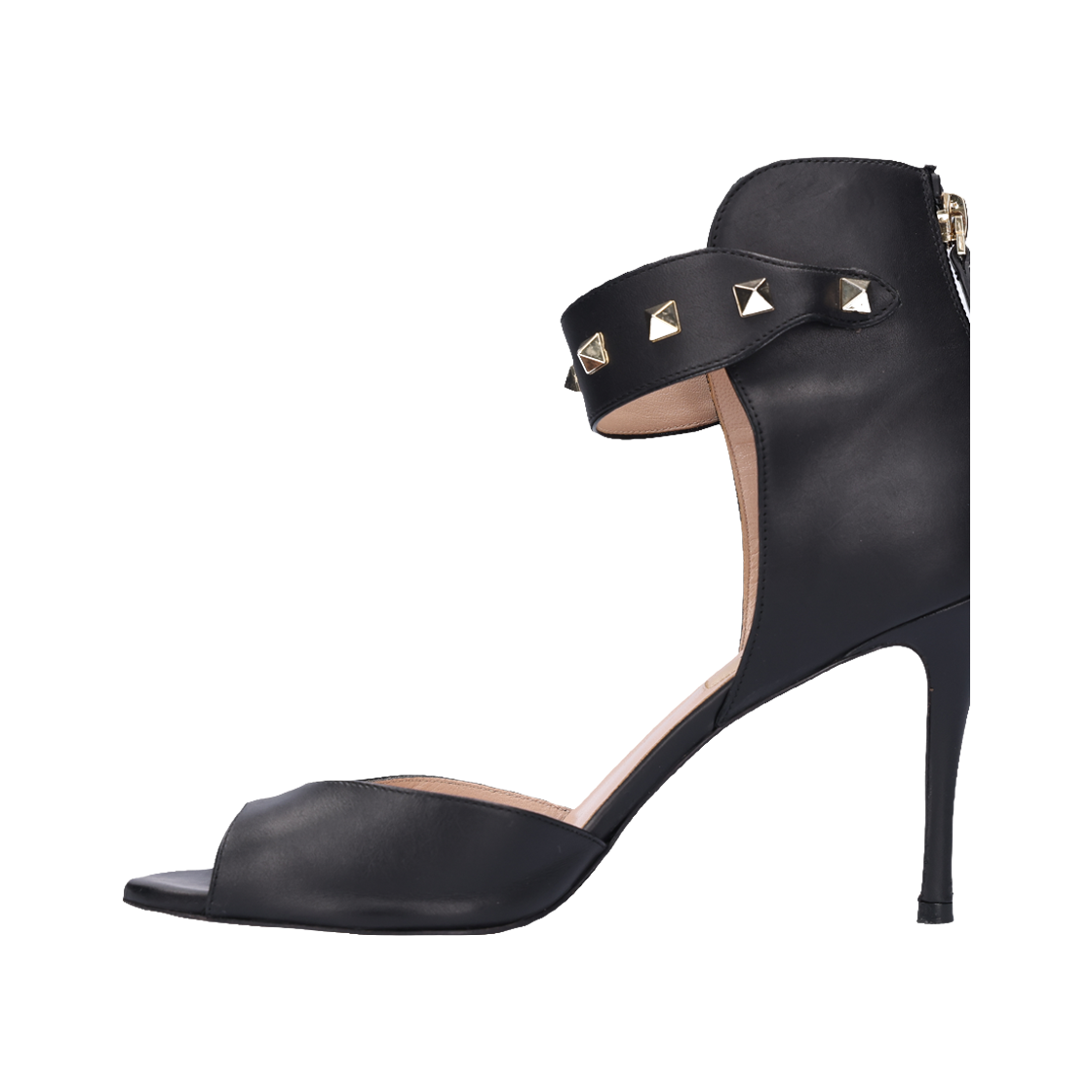 발렌티노 락스터드 펌프스 힐 레더 블랙 37(Valentino Rockstud Pumps, Black Leather, Size 37) - 1