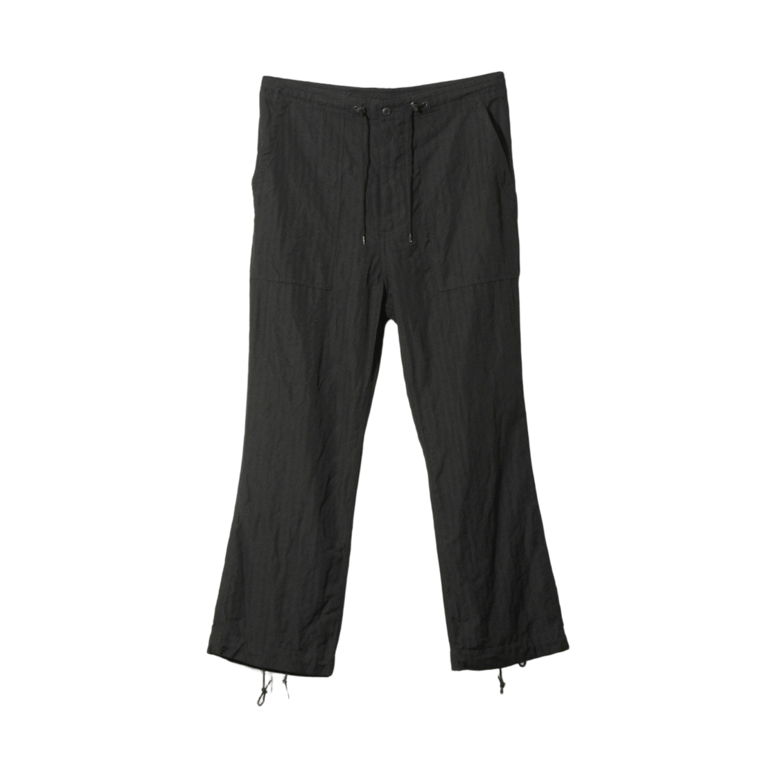 니들스 스트링 퍼티그 팬츠 W/L 헤링본 블랙(Needles String Fatigue Pant W/L Herringbone Black) - 1