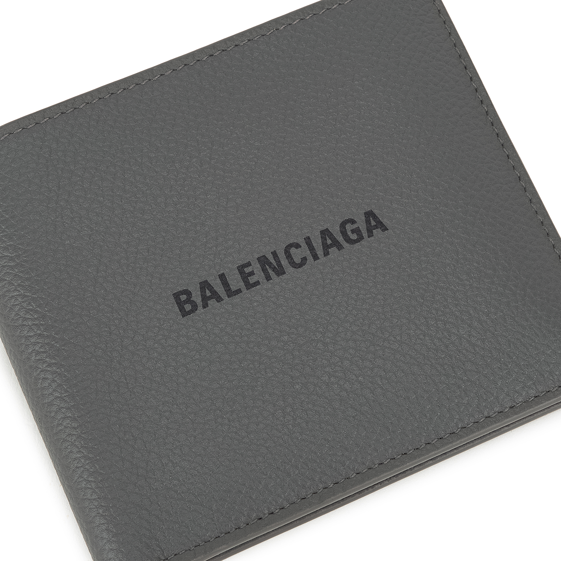 발렌시아가 캐쉬 스퀘어 반지갑 그래파이트 블랙(Balenciaga Cash Square Folded Wallet Graphite Black) - 4