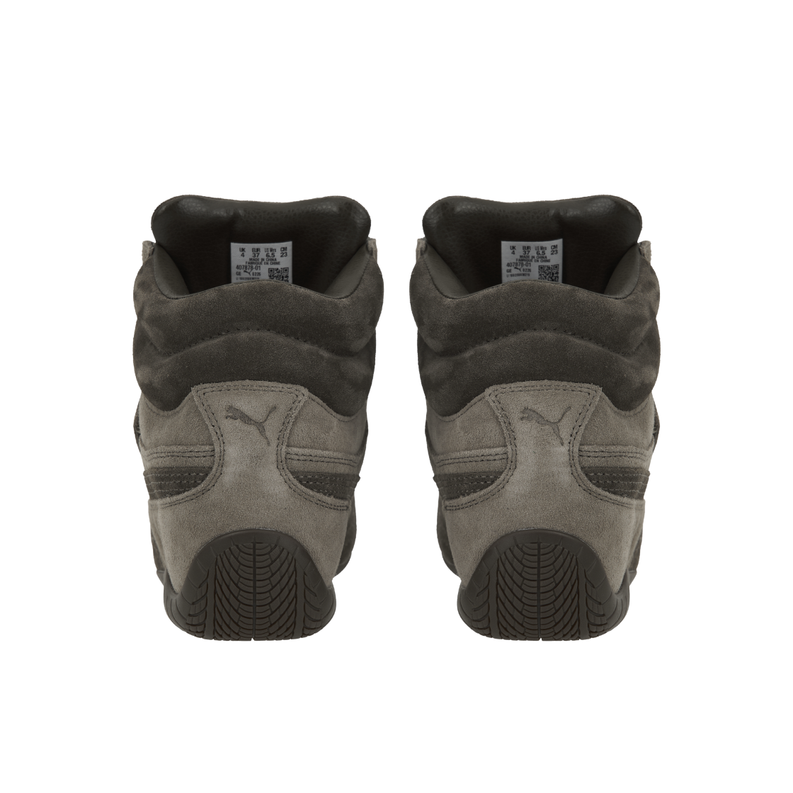 (W) 푸마 스피드캣 웨지 스니커즈 토탈리 타우페 초콜릿((W) Puma Speedcat Wedge Sneakers Totally Taupe Chocolate) - 6
