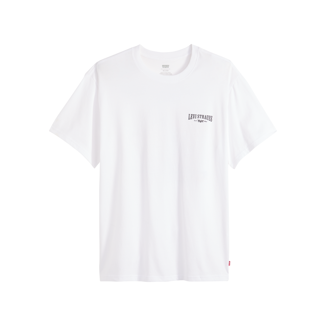 리바이스 릴렉스 핏 숏슬리브 그래픽 티셔츠 화이트(Levi's Relaxed Fit Short Sleeve T-Shirt White)