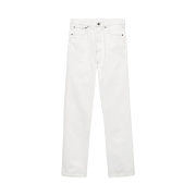 Prada Old Denim Five-Pocket Jeans White