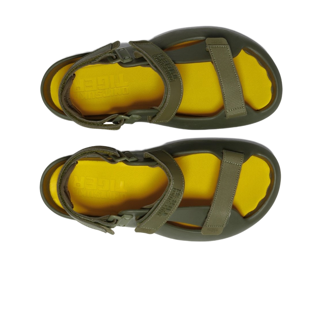 오니츠카 타이거 타이거 에르고니오 스트랩 맨틀 그린(Onitsuka Tiger Tiger Ergonio Strap Mantle Green) - 2