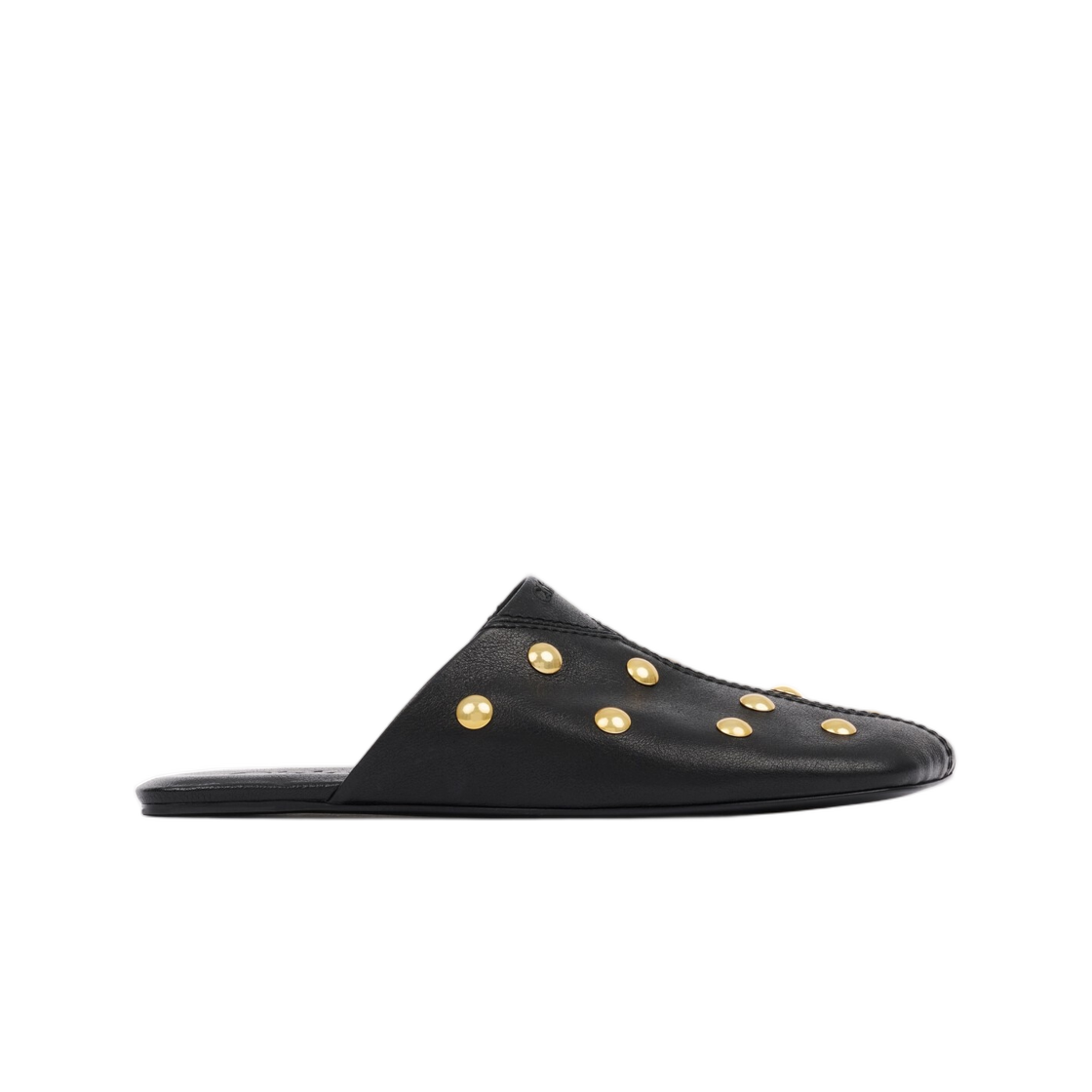 CH26S16SUR001 (W) Chloe Rita Mule Black