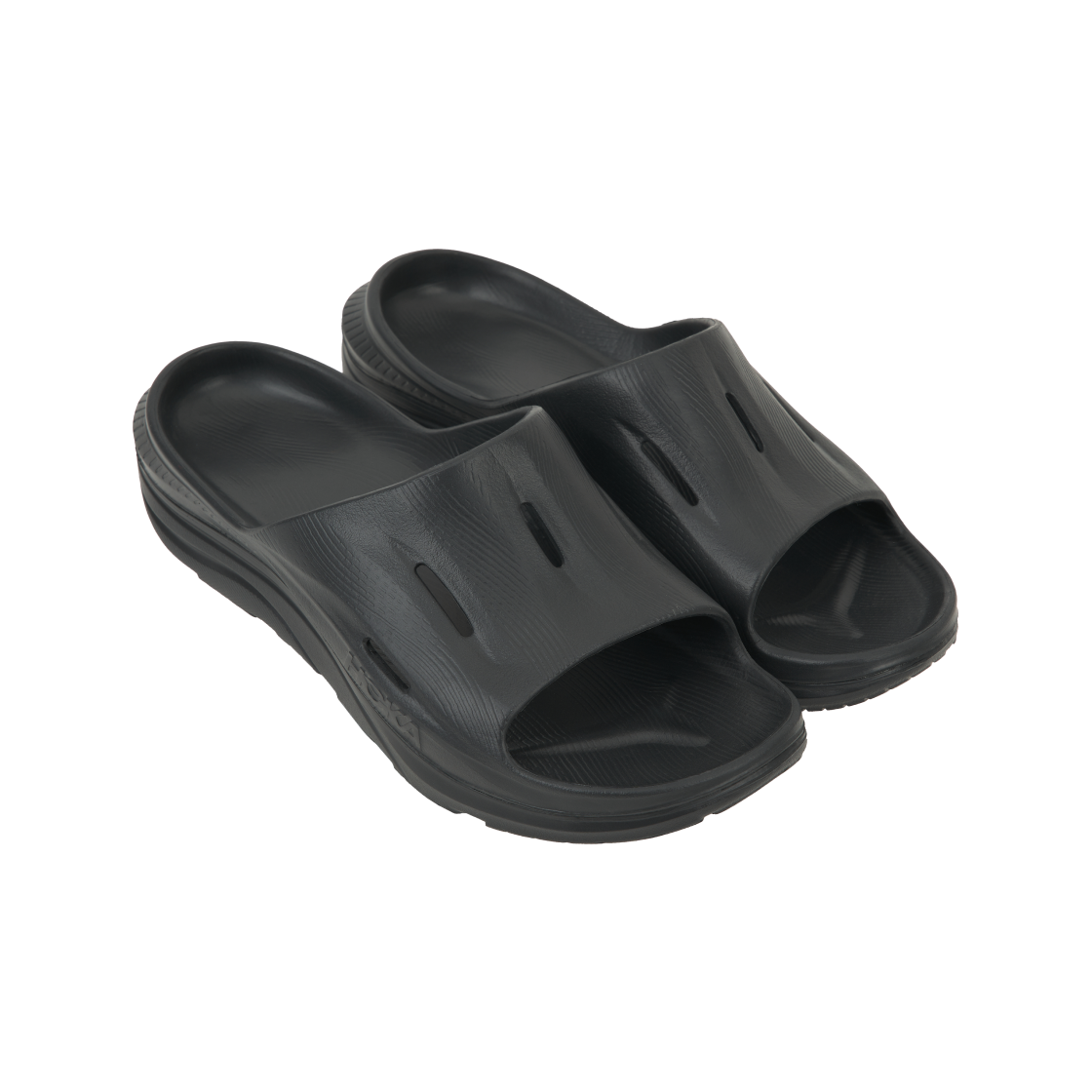 호카 오라 리커버리 슬라이드 3 블랙(Hoka Ora Recovery Slide 3 Black) - 4