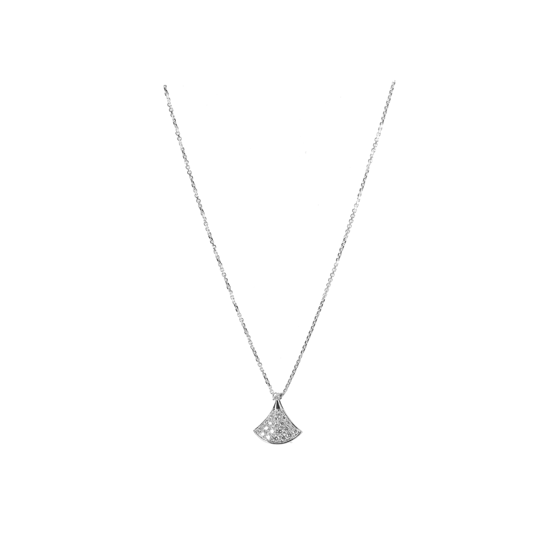 불가리 351099 디바스 드림 네크리스 18K 화이트 골드 & 다이아몬드(Bulgari Divas' Dream Necklace 18K White Gold & Diamond)