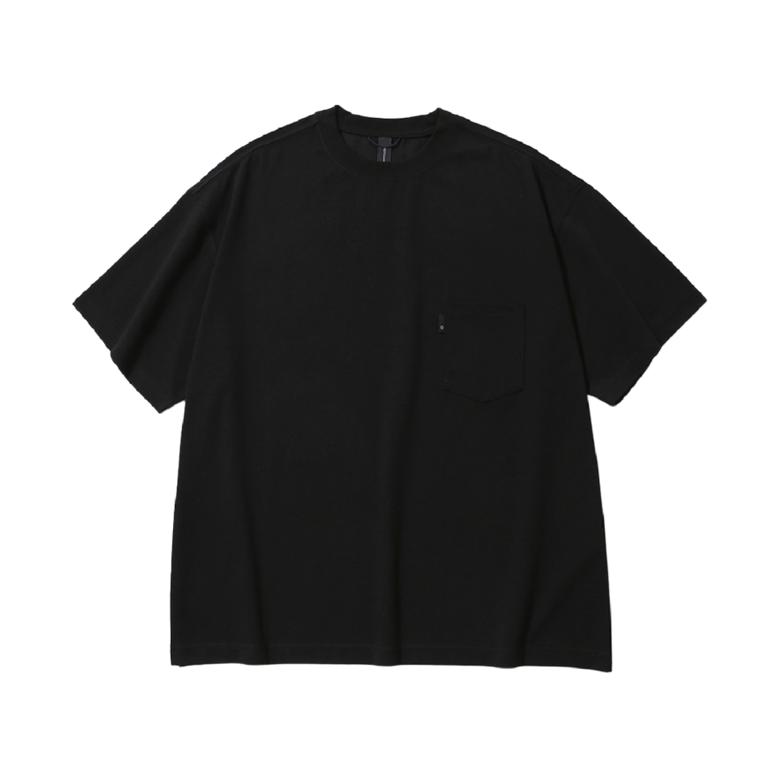 [SS26] 모이프 베이직 에어로우 티 블랙([SS26] moif Basic Aero H/S Tee Black)