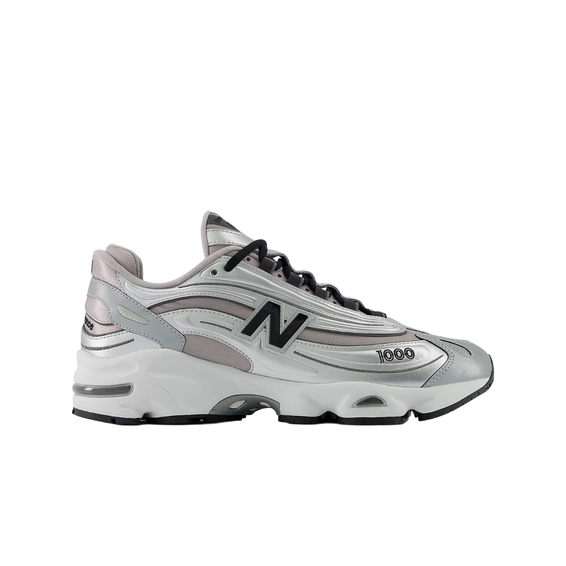 U10001PD New Balance 1000 Silver Metallic Truffle Salt