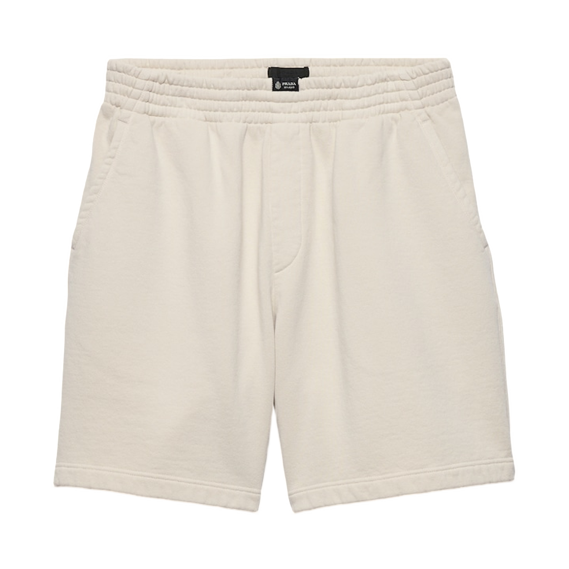 프라다 코튼 버뮤다 초크 화이트(Prada Cotton Bermudas Chalk White)