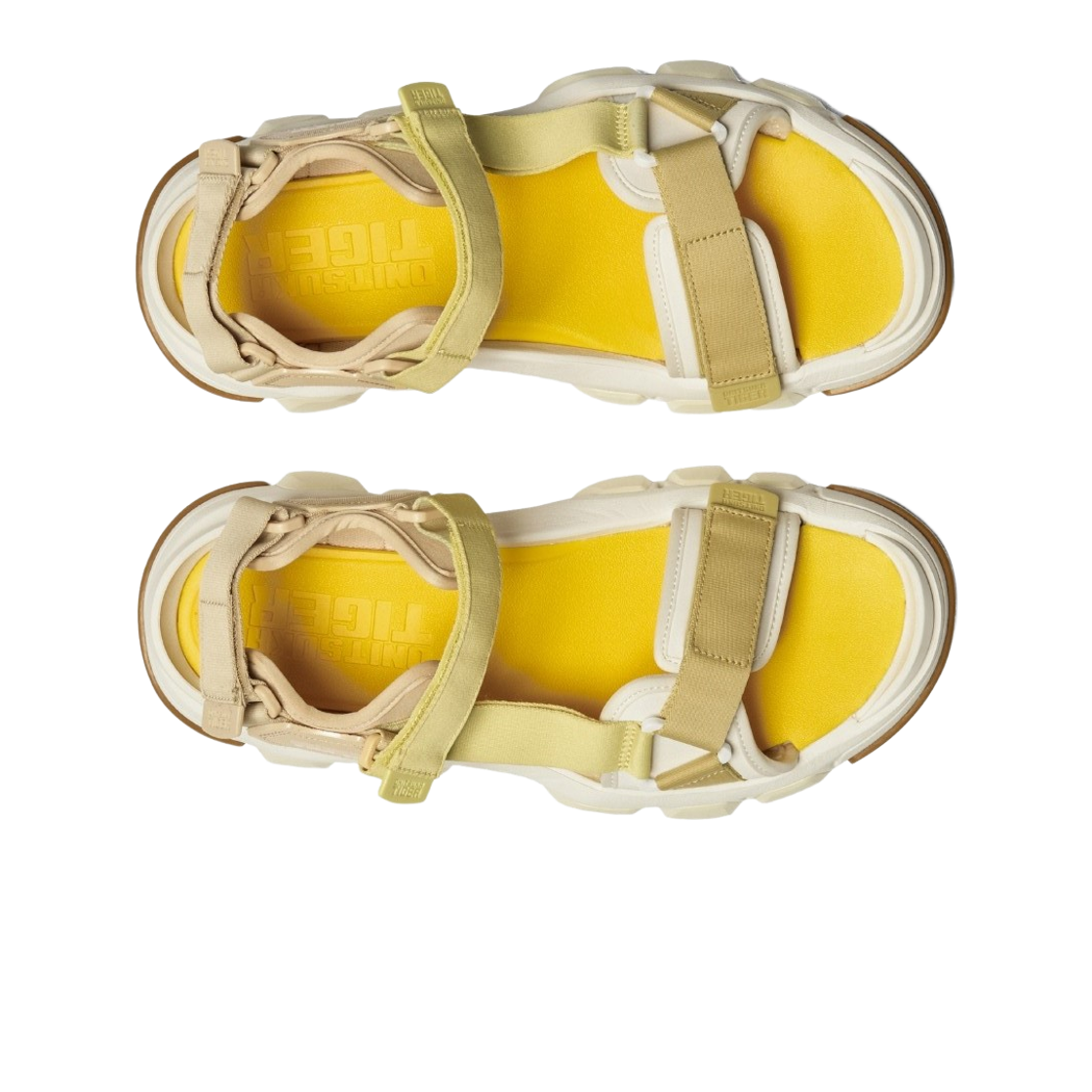 오니츠카 타이거 덴티그레 벨티드 미네랄 브라운 위트 옐로우(Onitsuka Tiger Dentigre Belted Mineral Brown Wheat Yellow) - 2