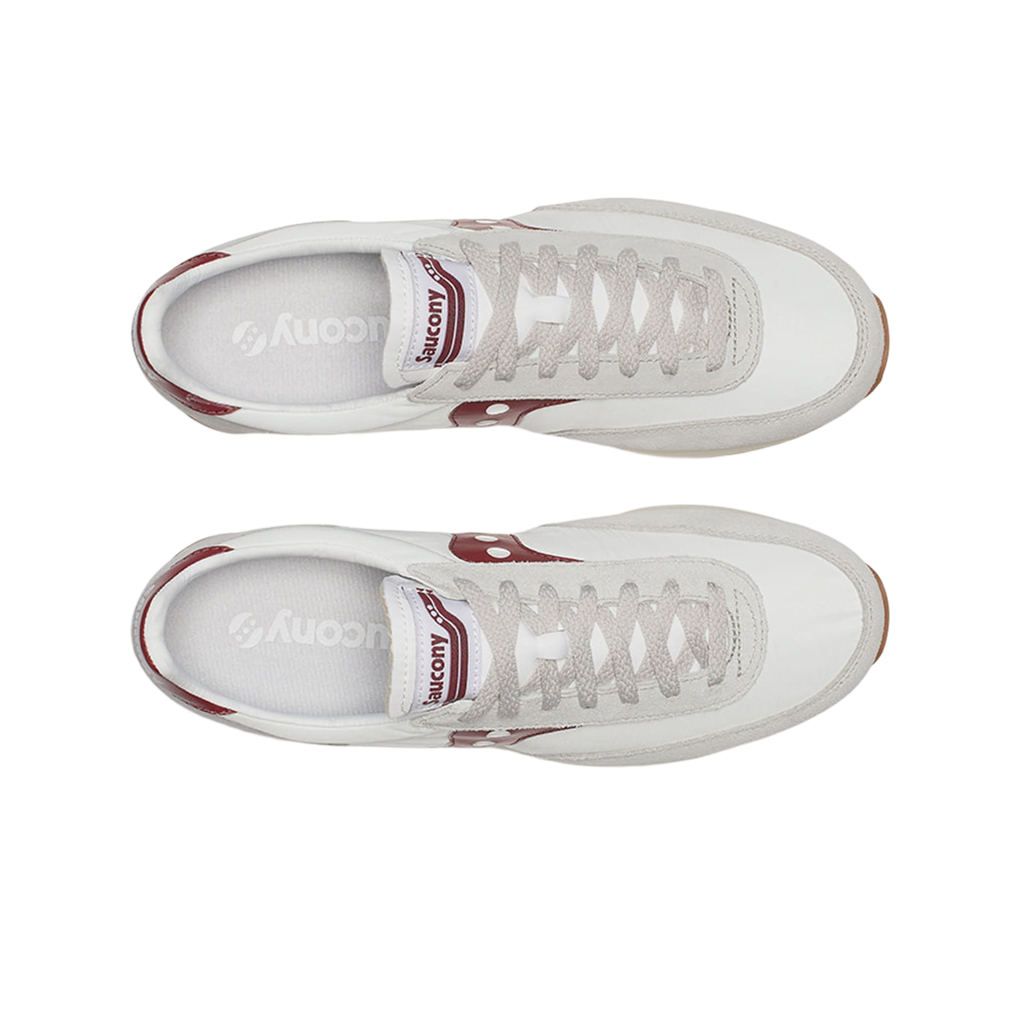 써코니 트레이너 80 화이트 마룬(Saucony Trainer 80 White Maroon) - 2