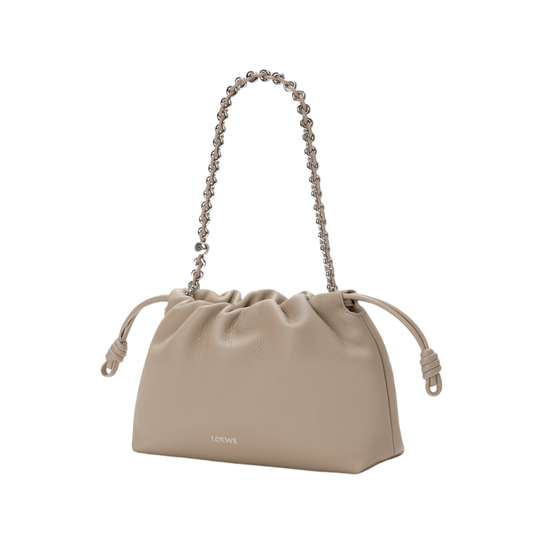 로에베 미디움 플라멘코 퍼스 파인 그레인드 카프스킨 클레이(Loewe Medium Flamenco Purse In Fine Grained Calfskin Clay) - 2