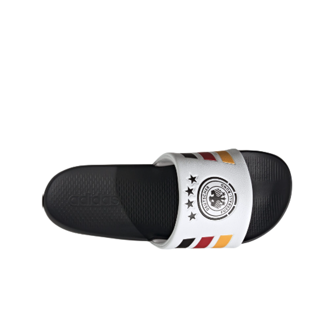 아디다스 아딜렛 컴포트 2.0 독일 슬라이드 클라우드 화이트 코어 블랙(Adidas Adilette Comfort 2.0 Germany Slides Cloud White Core Black) - 2