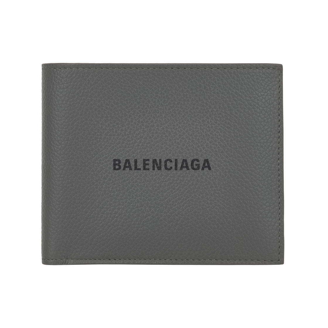 5945491IZI31260 Balenciaga Cash Square Folded Wallet Graphite Black