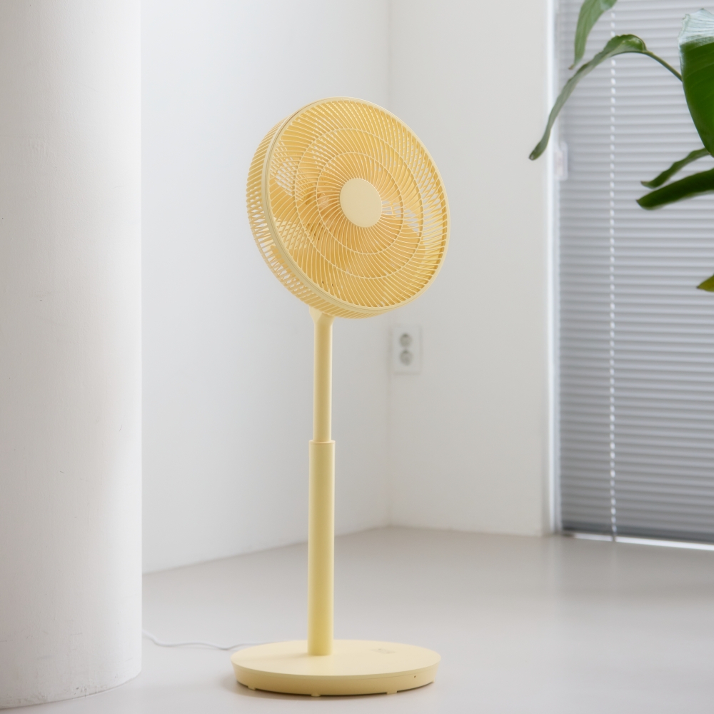 르젠 스탠드 리모컨 써큘레이터 선풍기 AR [버터옐로우](Lezen Stand Remote Control Circulator Fan AR [Butter Yellow]) - 2