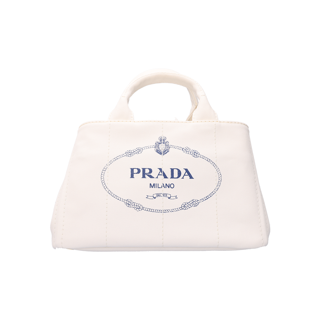 ITT2V86Q946Q Prada Fabric Tote Bag White