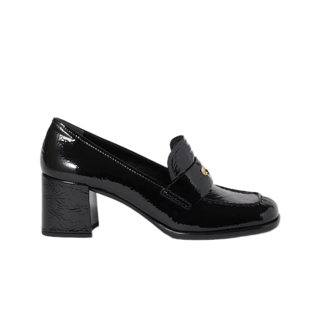 5D834E-H27-F0002 (W) Miu Miu Naplak Loafers Black