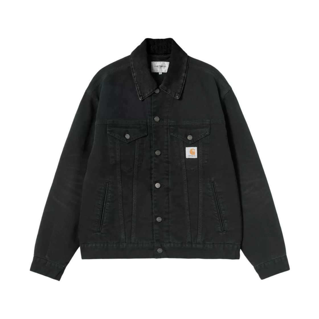 I037058-00E-4O Carhartt WIP OG Trucker Jacket Black Black