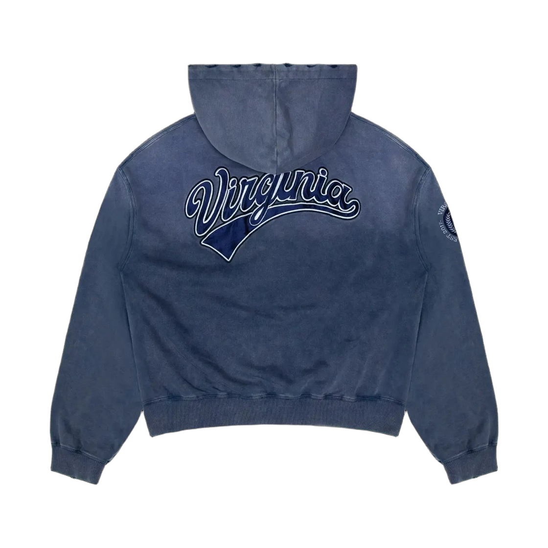 반디 더 핑크 버지니아 스크립트 후드 네이비(Vandy The Pink Virginia Script Hoodie Navy) - 2