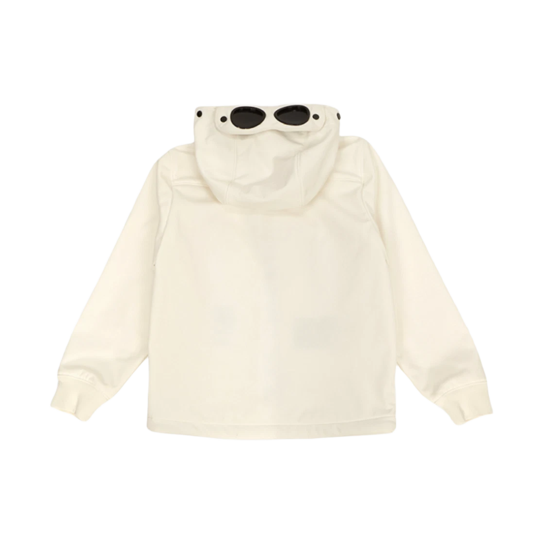 (키즈) C.P. 컴퍼니 U16 쉘-R 고글 자켓 타일 거즈 화이트 - 23FW((Kids) C.P. Company U16 Shell-R Goggle Jacket Gauze White - 23FW) - 2