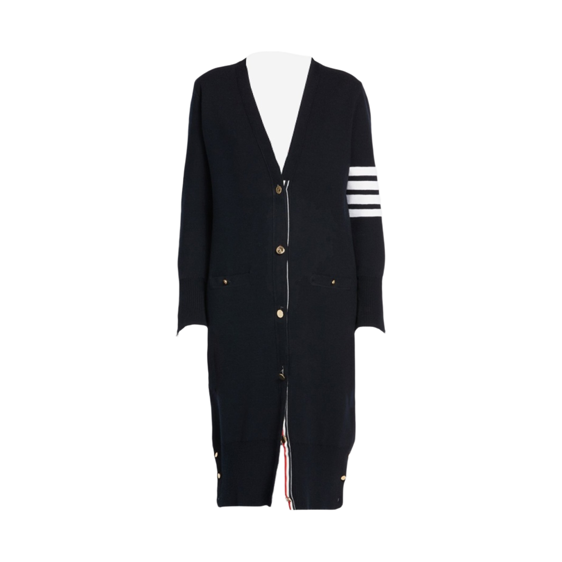 FKC289A 00014 415 25F [15% 쿠폰] (W) Thom Browne Milano Fine Merino Cardigan Navy