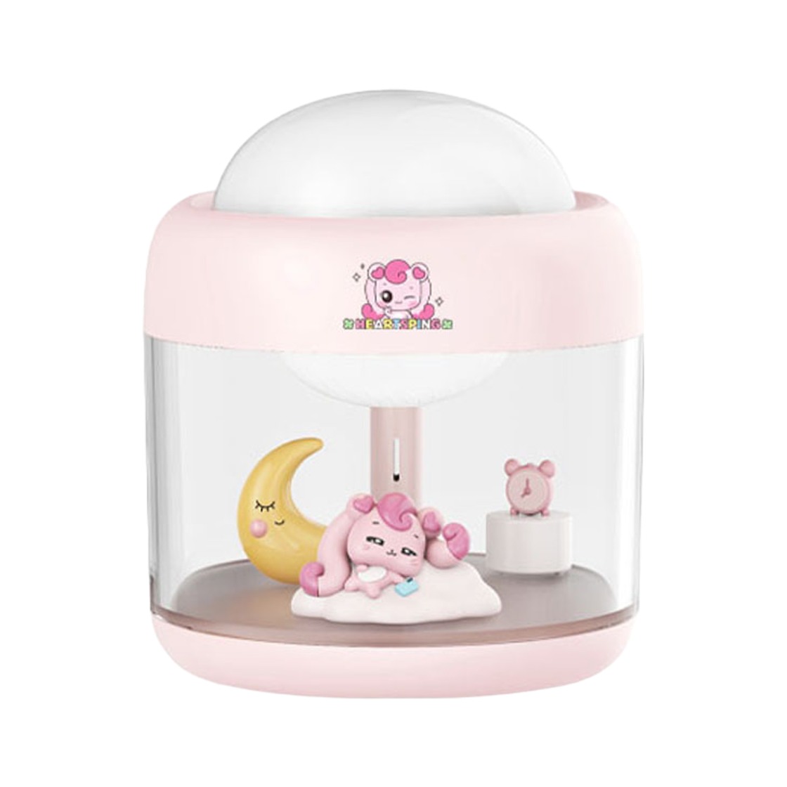 알로코리아 하츄핑 프로젝션 무선 무드등 미니 가습기(Allokorea Heartsping Projection Wireless Mood Light Mini Humidifier)