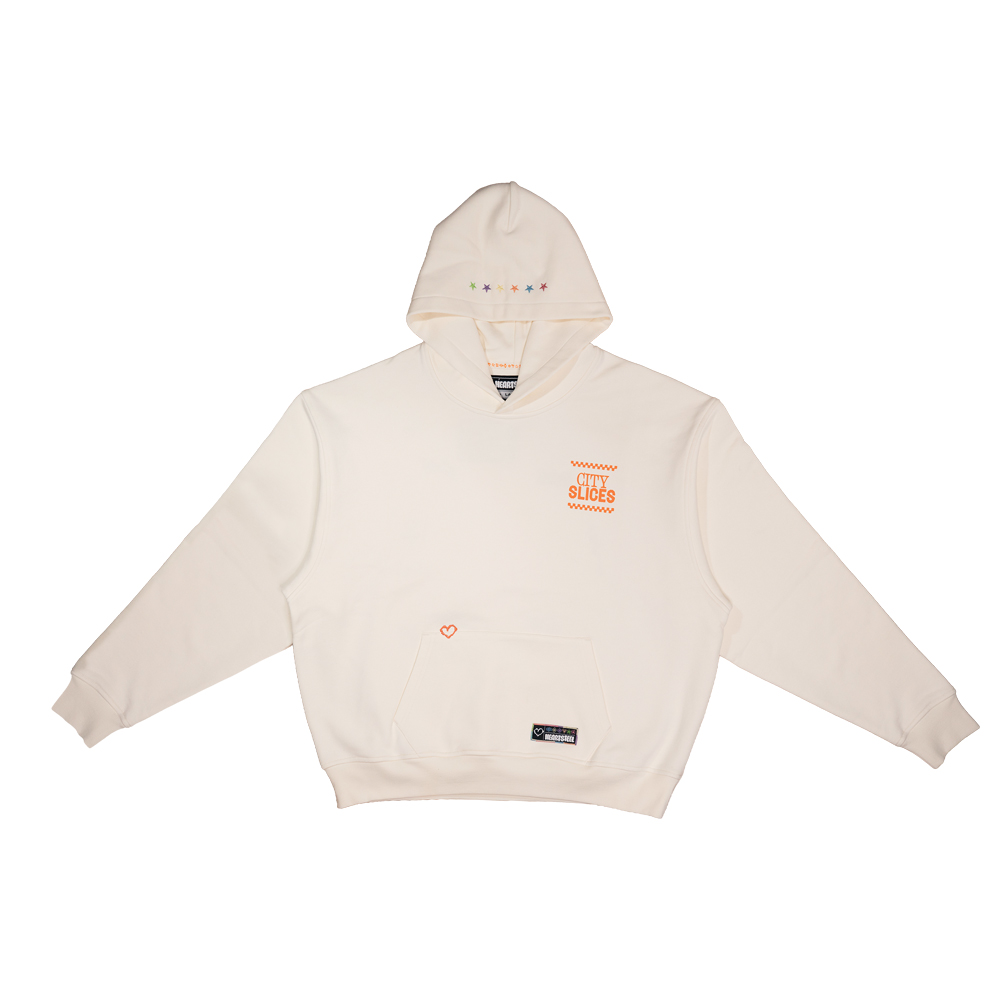 3767-70-00 HEARTSTEEL Pizza Zip Up Hoodie