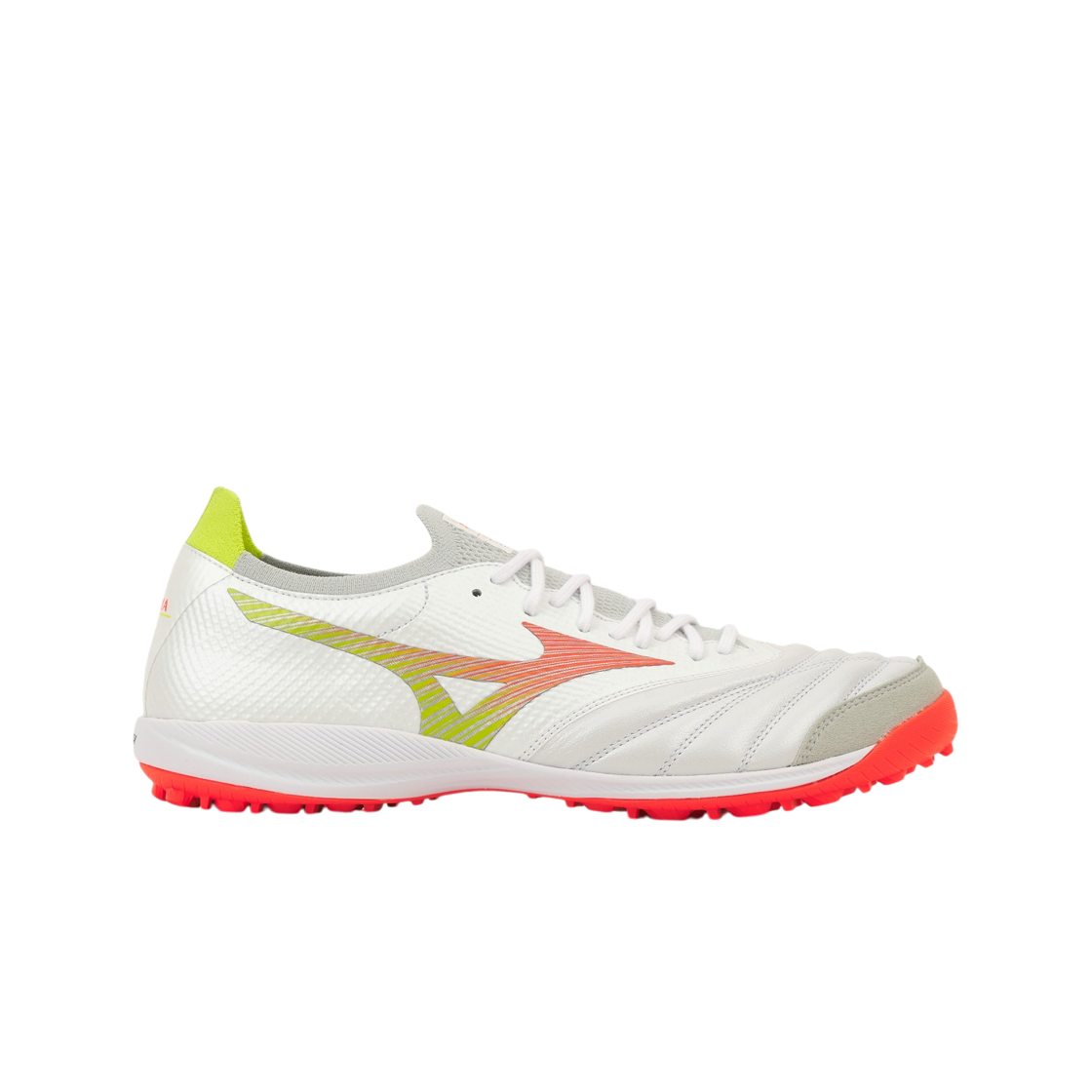 Q1GB269054 Mizuno Morelia Neo Sala Beta Japan TF Super White Pearl Orange