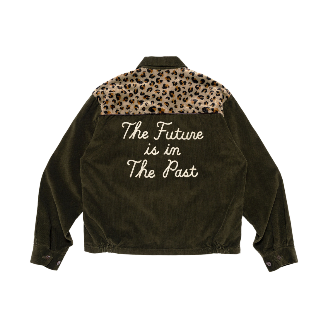휴먼 메이드 레오파드 자켓 올리브 드랩(Human Made Leopard Jacket Olive Drab) - 2