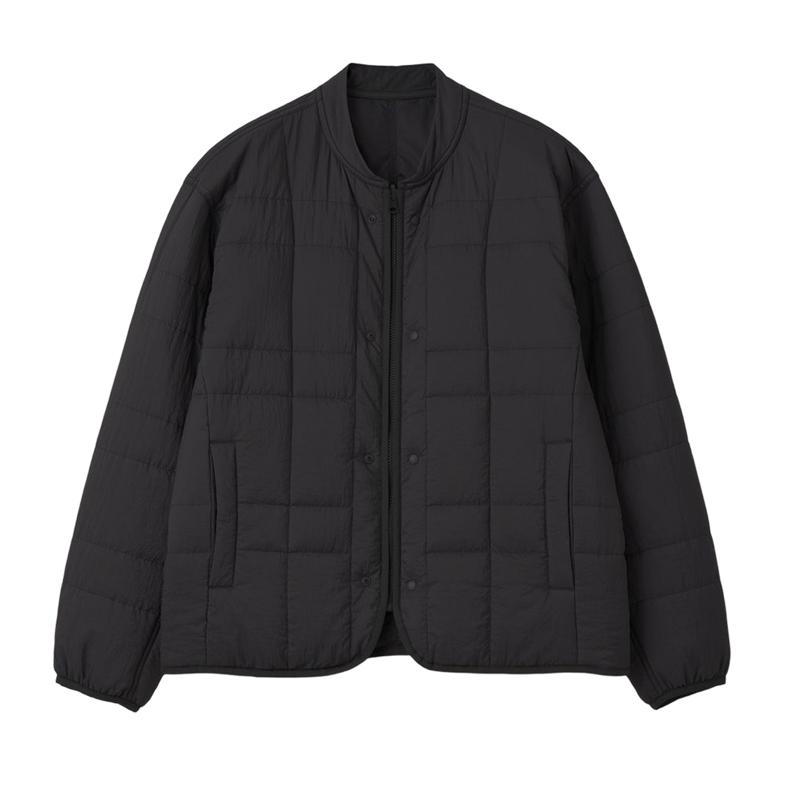 밀로 아카이브 에어리 리버시블 퀼티드 점퍼 블랙(milloarchive Airy Reversible Quilted Jumper Black) - 1