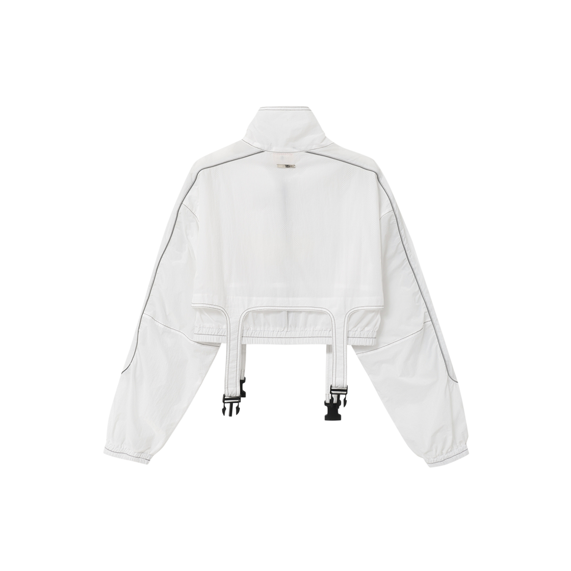 제뉴즈 아톰 테크 윈드브레이커 크롭 점퍼 - 화이트(Znuz Atom Tech Wind Breaker Crop Jumper - White) - 2