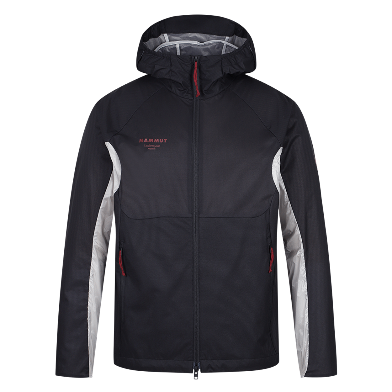 마무트 × 언더마이카 윈드쉘 자켓 블랙(Mammut × Undermycar Windshell Jacket Black) - 1