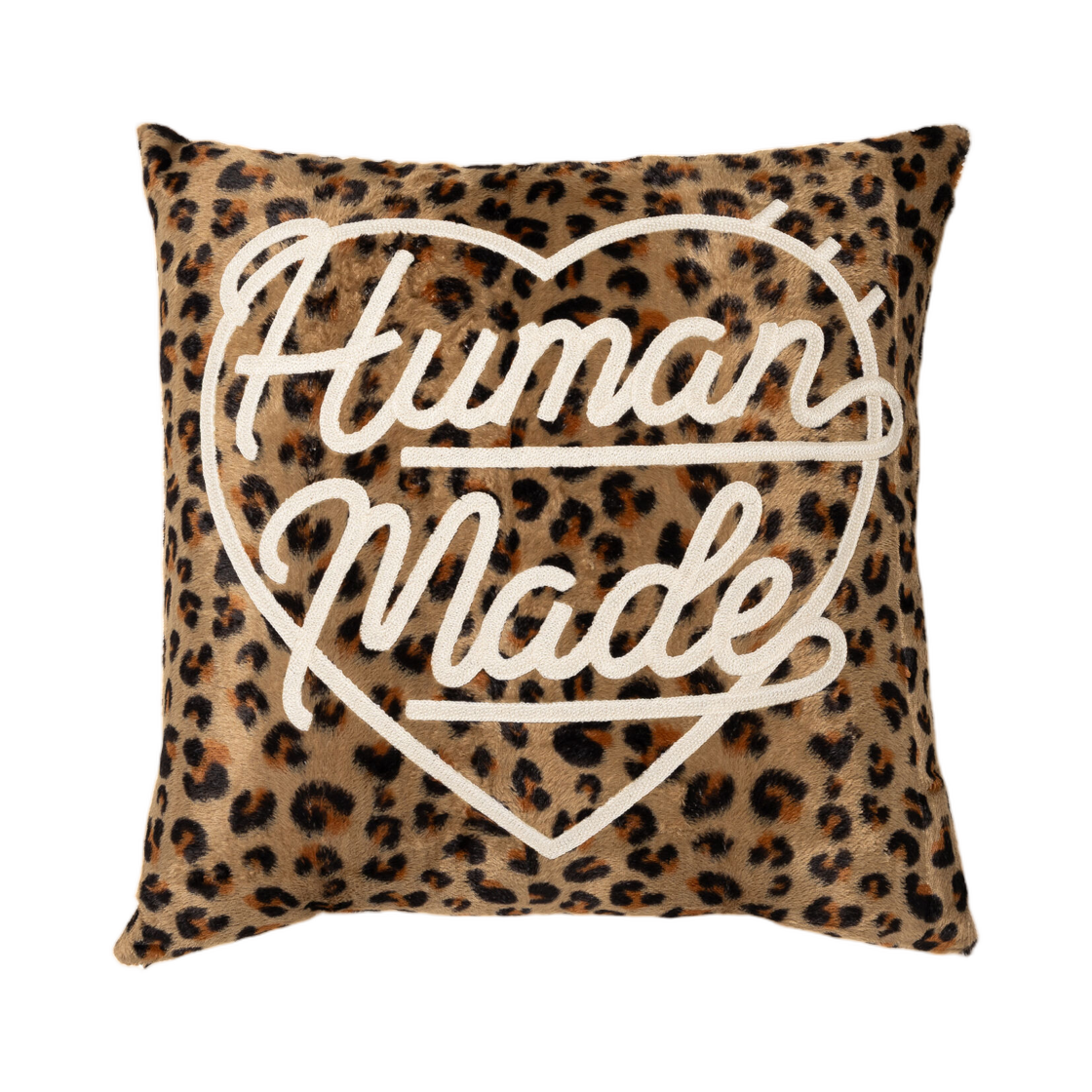 HM32GD073 Human Made Leopard Cushion Brown