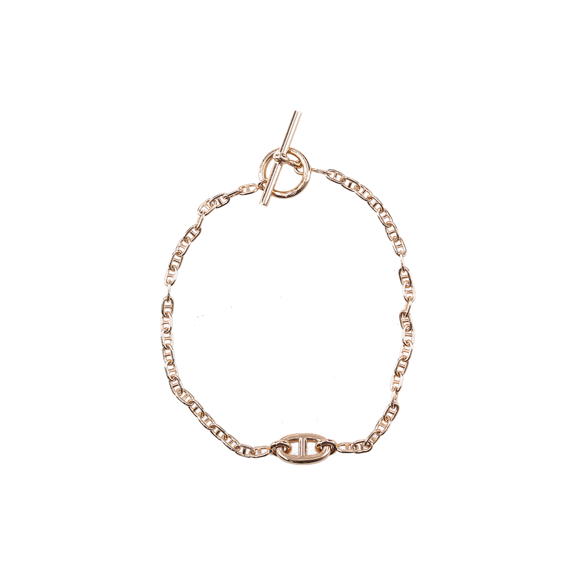 ITWDGE834F2H Hermes Berry Small Chandal Bracelet 18K Rose Gold