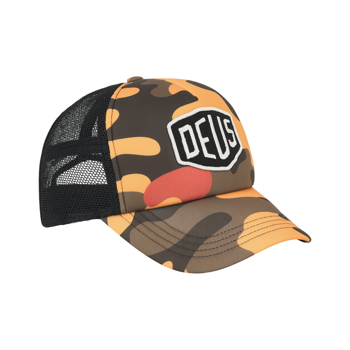 - Deus Ex Machina Ombre Sheild Trucker Orange
