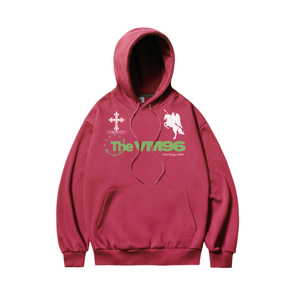 26FV007 VENHIT TheVM96 Hoodie PINK
