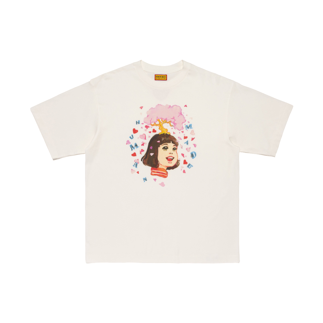 XX32TE013 Human Made Keiko Sootome T-Shirt Side A White