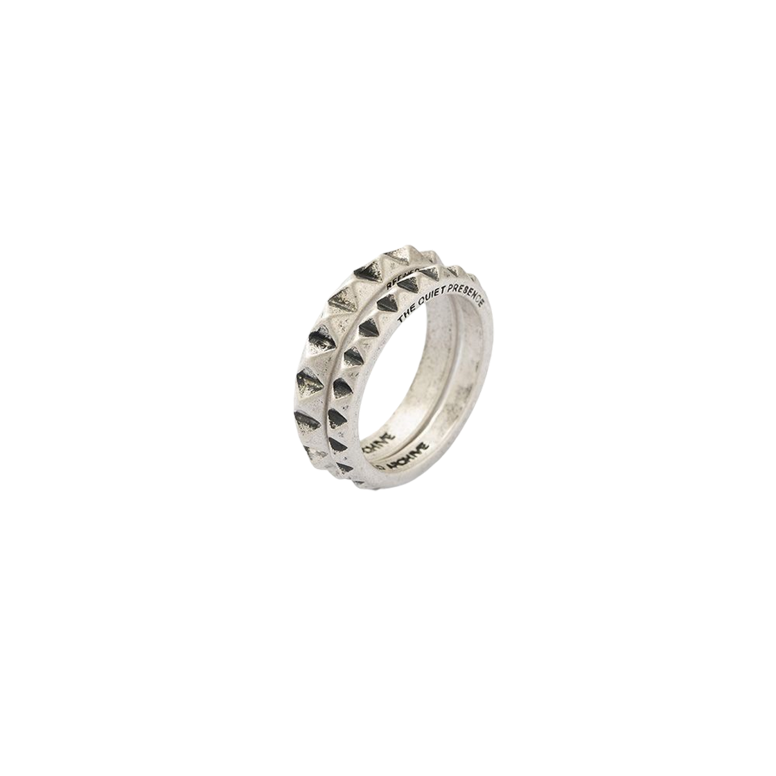 ML990SIV milloarchive Presence Stud Ring Silver