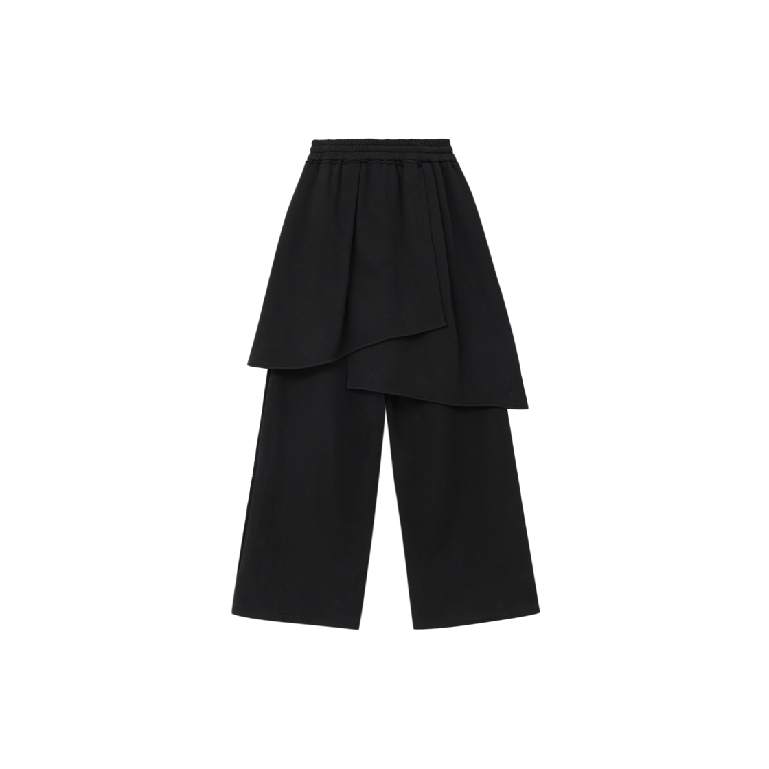 제뉴즈 레이어즈 랩 스웨트팬츠 - 블랙(Znuz Layerez Wrap Sweatpants - Black) - 2