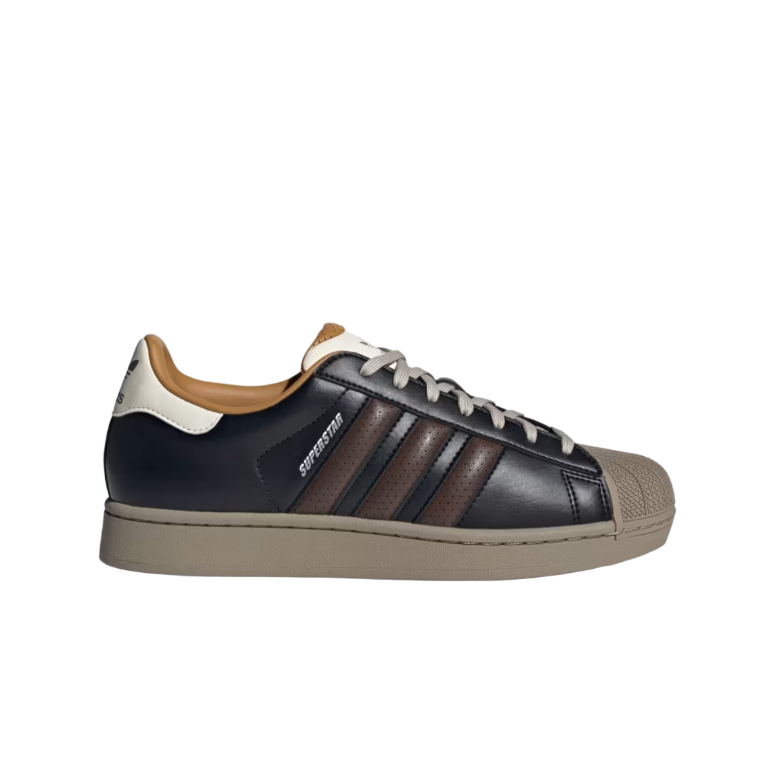 JP9187 Adidas Superstar II Core Black Brown