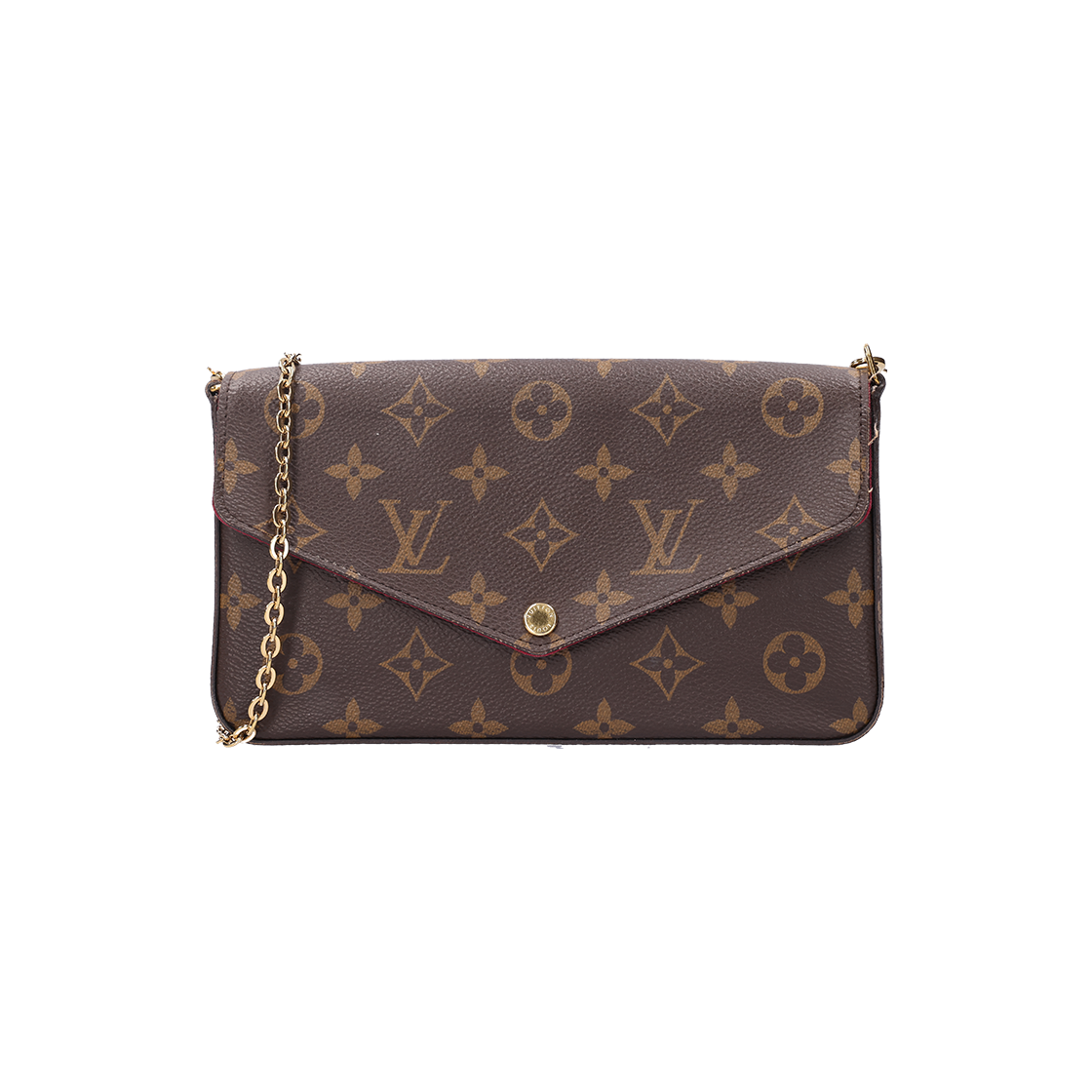 IT4IS3F3EI89 Louis Vuitton Pochette Felicie Monogram Canvas