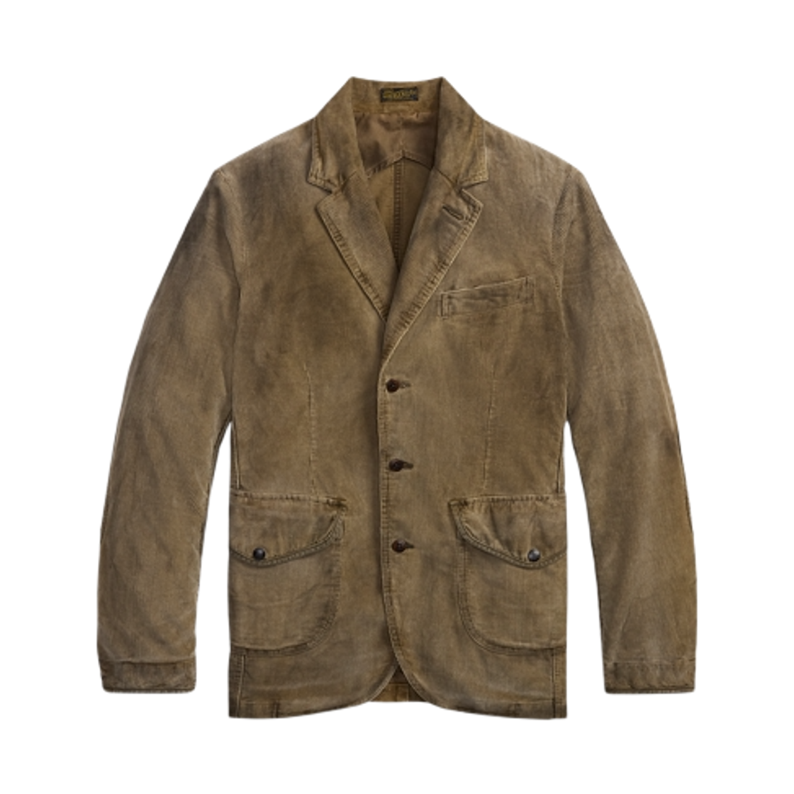 더블 알엘 언컨스트럭티드 코듀로이 블레이저 디스트레스드 브라운(Double RL Unconstructed Corduroy Blazer Distressed Brown)