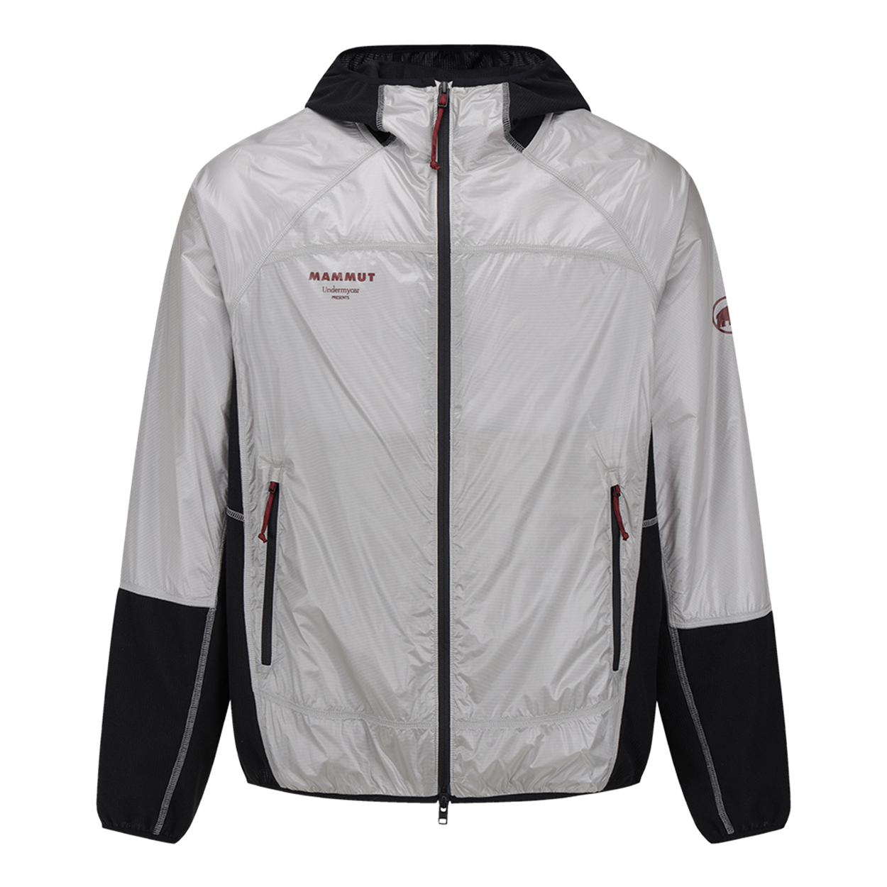 마무트 × 언더마이카 하이브리드 자켓 그레이(Mammut × Undermycar Hybrid Jacket Gray)